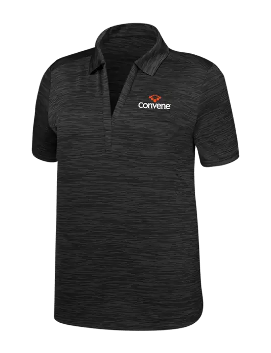 Callaway Womens Black Broken Stripe w/Convene Logo