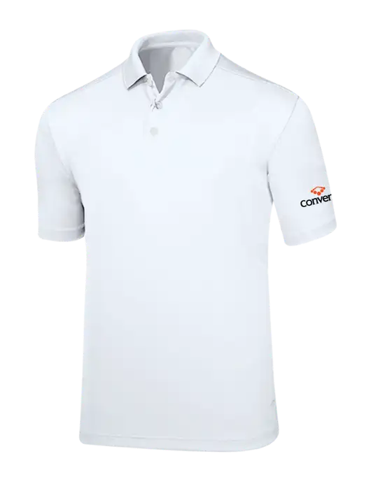 Callaway Core Bright White Performance Polo w/Convene Logo