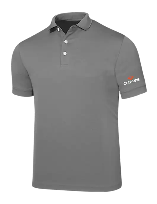 Callaway Ottoman Medium Grey Polo w/Convene Logo
