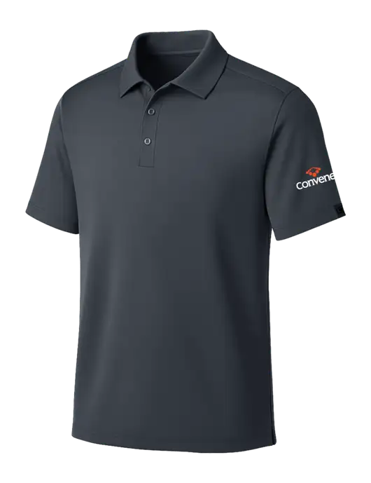 OGIO Dark Grey Framework Polo w/Convene Logo