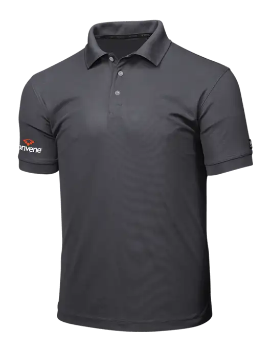 OGIO Charcoal Grey Caliber 2.0 Polo w/Convene Logo