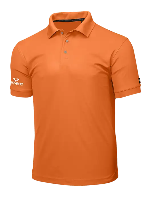 OGIO Orange Caliber 2.0 Polo w/Convene Logo