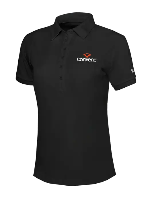 OGIO Womens Blacktop Jewel Polo w/Convene Logo