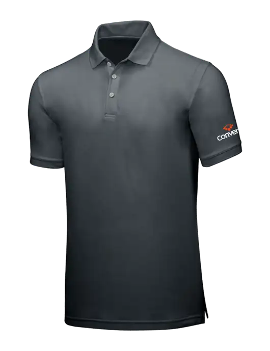 Dark Grey Core Classic Pique w/Convene Logo