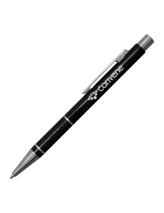 St George Black Pen - Blue Ink w/Convene Logo