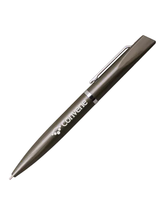 Santos Gunmetal Pen - Black Ink w/Convene Logo