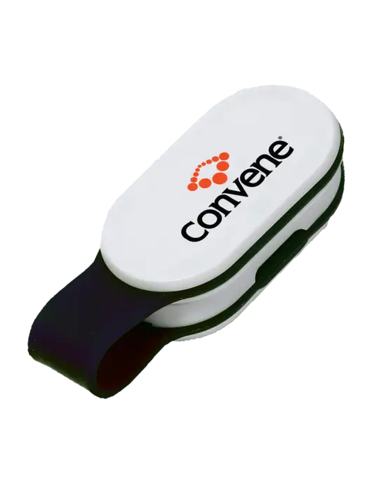Magna Clip Black Personal Safety Light w/Convene Logo