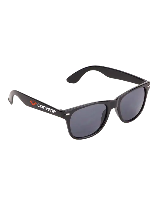 Daytona Black Sunglasses w/Convene Logo