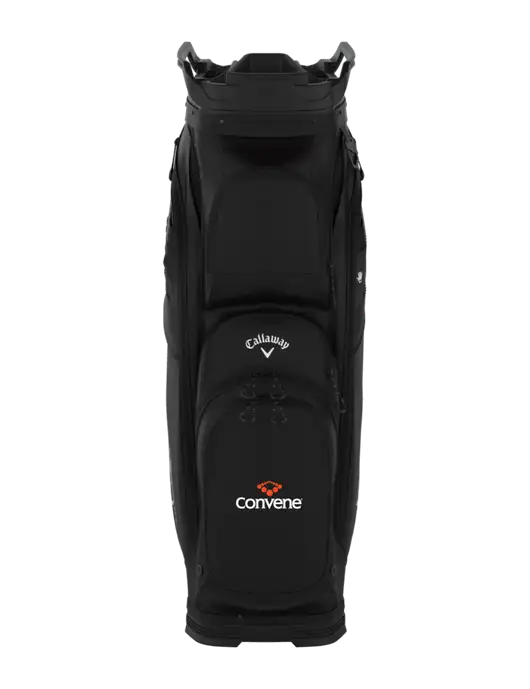 Callaway Org 14 Black Cart Golf Bag  w/Convene Logo