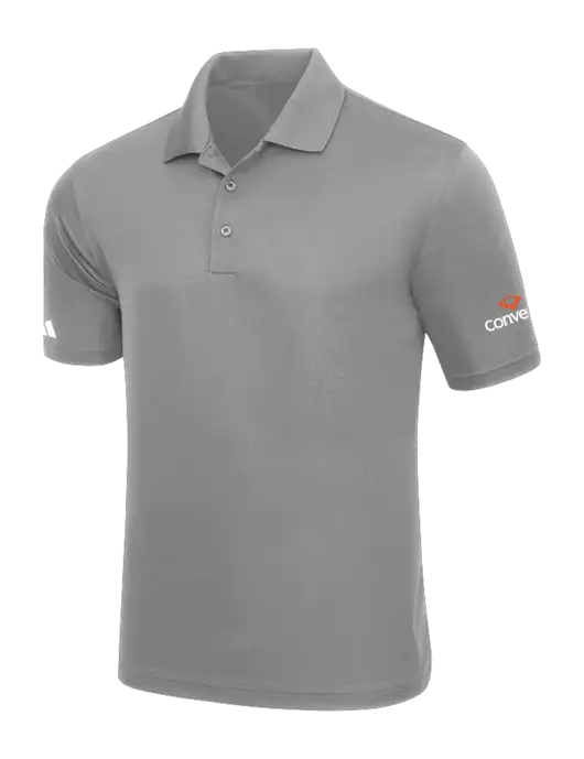 Adidas Light Grey Basic Sport Polo w/Convene Logo