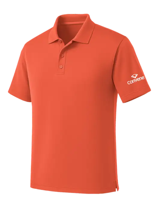 Coral Dry Zone UV Micro Mesh Polo w/Convene Logo