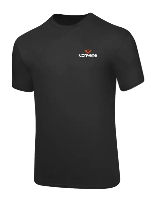 Core Blend Charcoal Grey T-Shirt w/Convene Logo