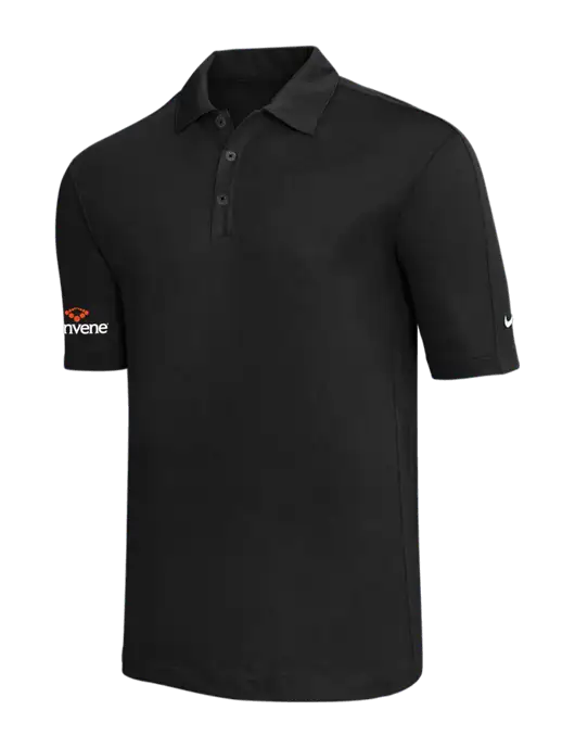 Nike Black Tech Sport Dri-FIT Polo w/Convene Logo