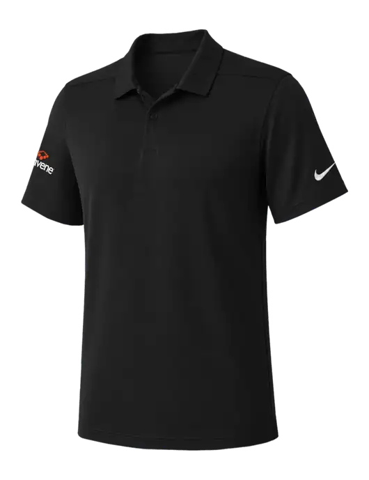 Nike Black Dry Essential Solid Polo w/Convene Logo