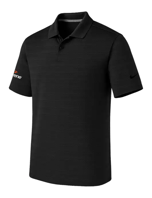 Nike Black Dri-FIT Vapor Jacquard Polo w/Convene Logo