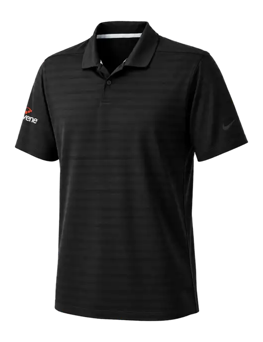Nike Black Dri-FIT Vapor Jacquard Polo w/Convene Logo