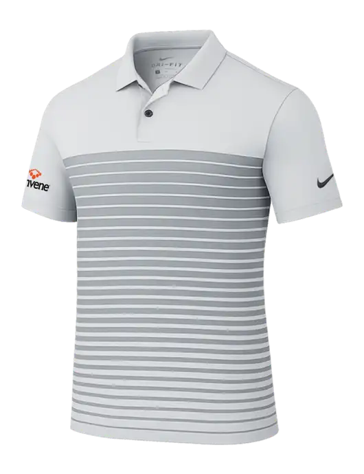 Nike Light Grey Dri-FIT Vapor Block Polo w/Convene Logo
