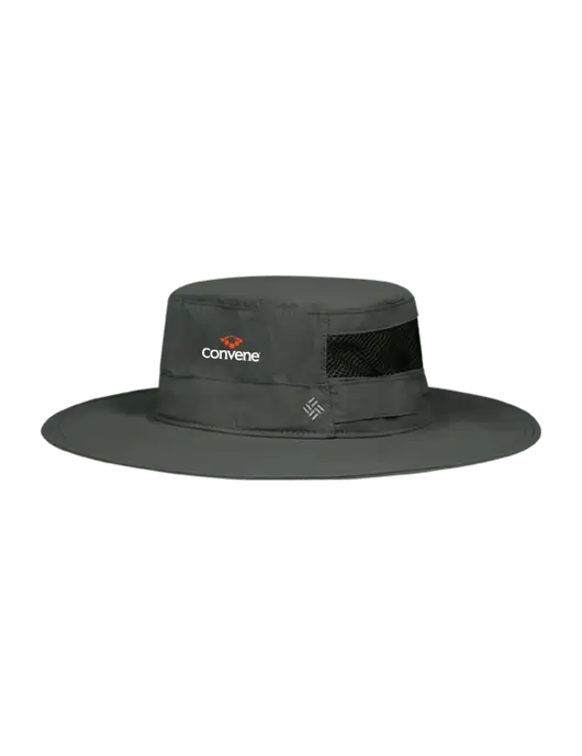 Columbia Dark Grey Bora Bora Booney  Hat w/Convene Logo