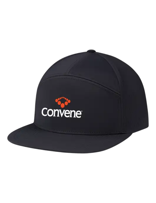 Richardson Black Cannon Cap w/Convene Logo