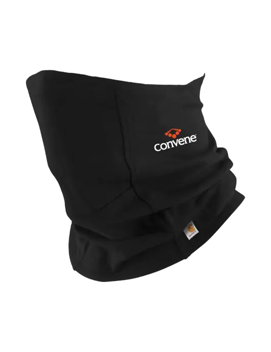 Carhartt Black Cotton Blend Filter Pocket Gaiter w/Convene Logo
