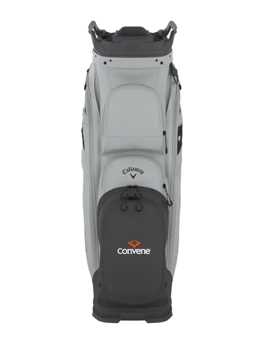 Callaway Org 14 Light Grey Cart Golf Bag  w/Convene Logo
