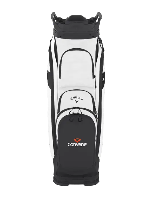 Callaway Org 14 Very Light Grey Camo/White Cart Golf Bag  w/Convene Logo