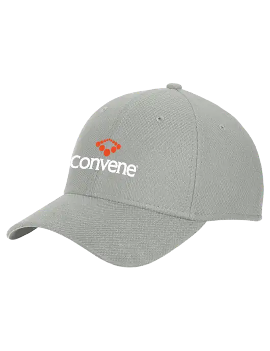 New Era Diamond Era Medium Grey Stretch Cap w/Convene Logo